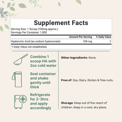Glowveras™ Nourishing Hyaluronic Acid Powder